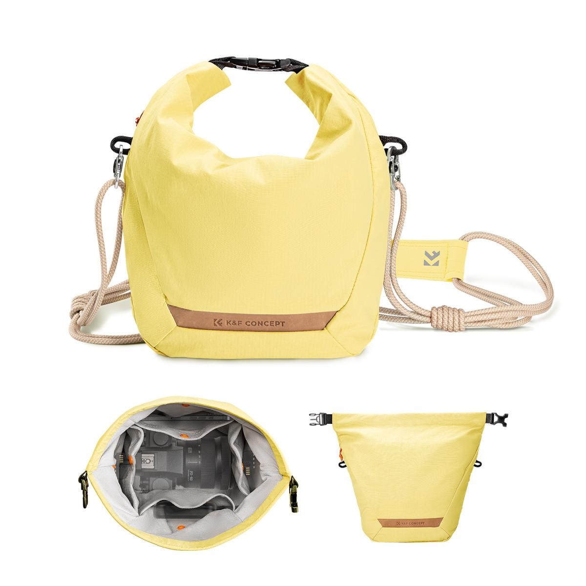 K&F Concept 5L Urban Sarı Askılı Çanta (KF13.168V4)